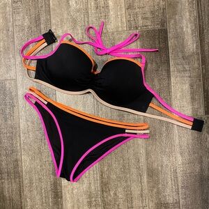 Women’s Victoria’s Secret Colorblock Contrast Bikini Set